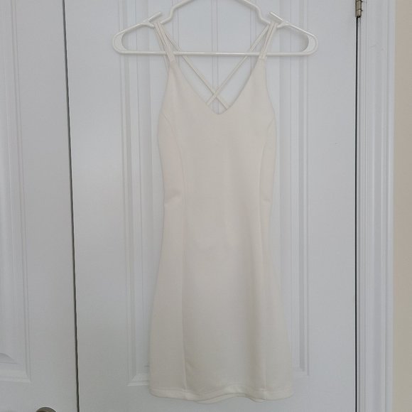 White cocktail dress - Picture 1 of 4